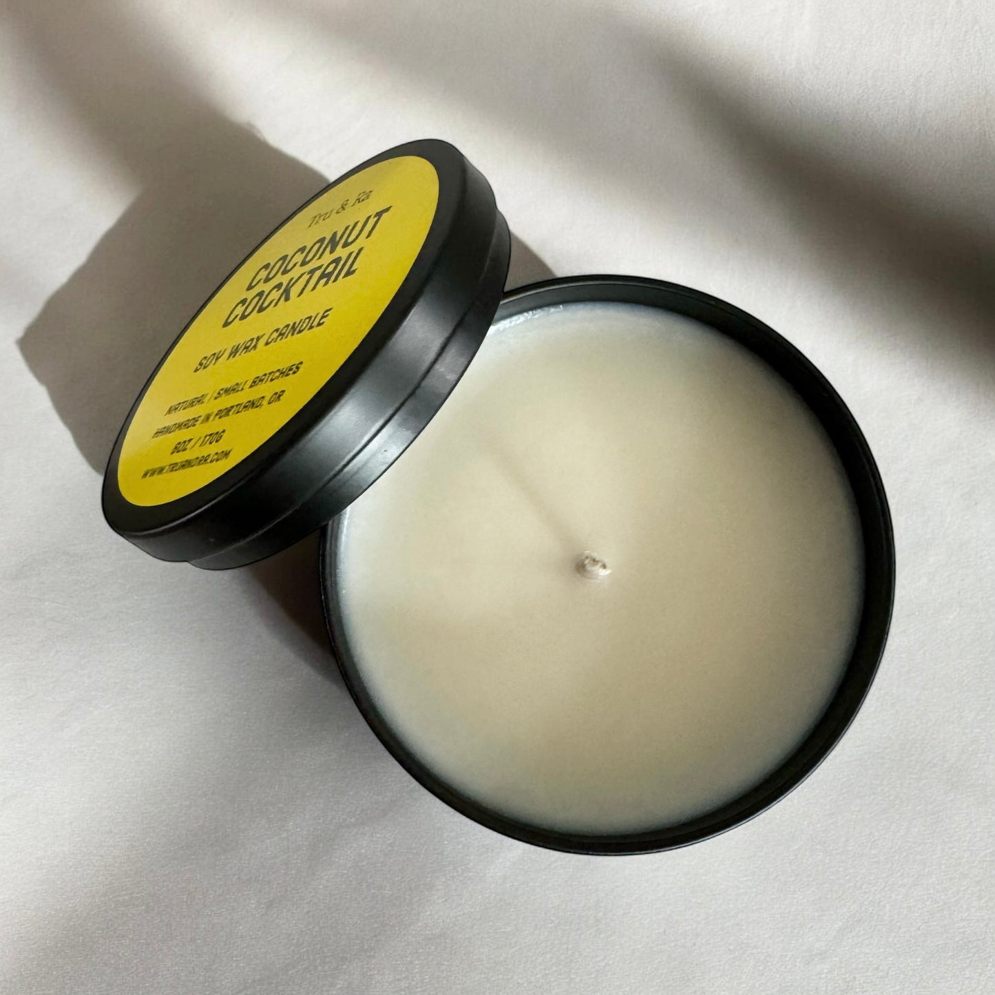 Coconut Cocktail - Soy Wax Candle - Tru & Ra
