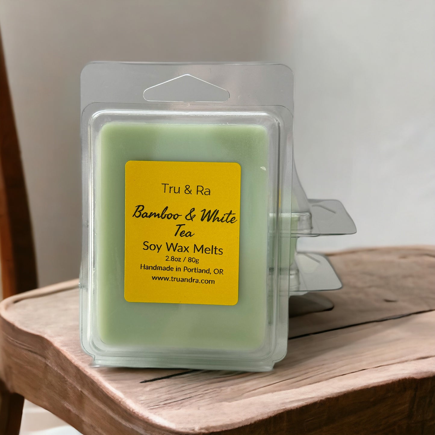 Bamboo & White Tea Soy Wax Melts - Tru & Ra