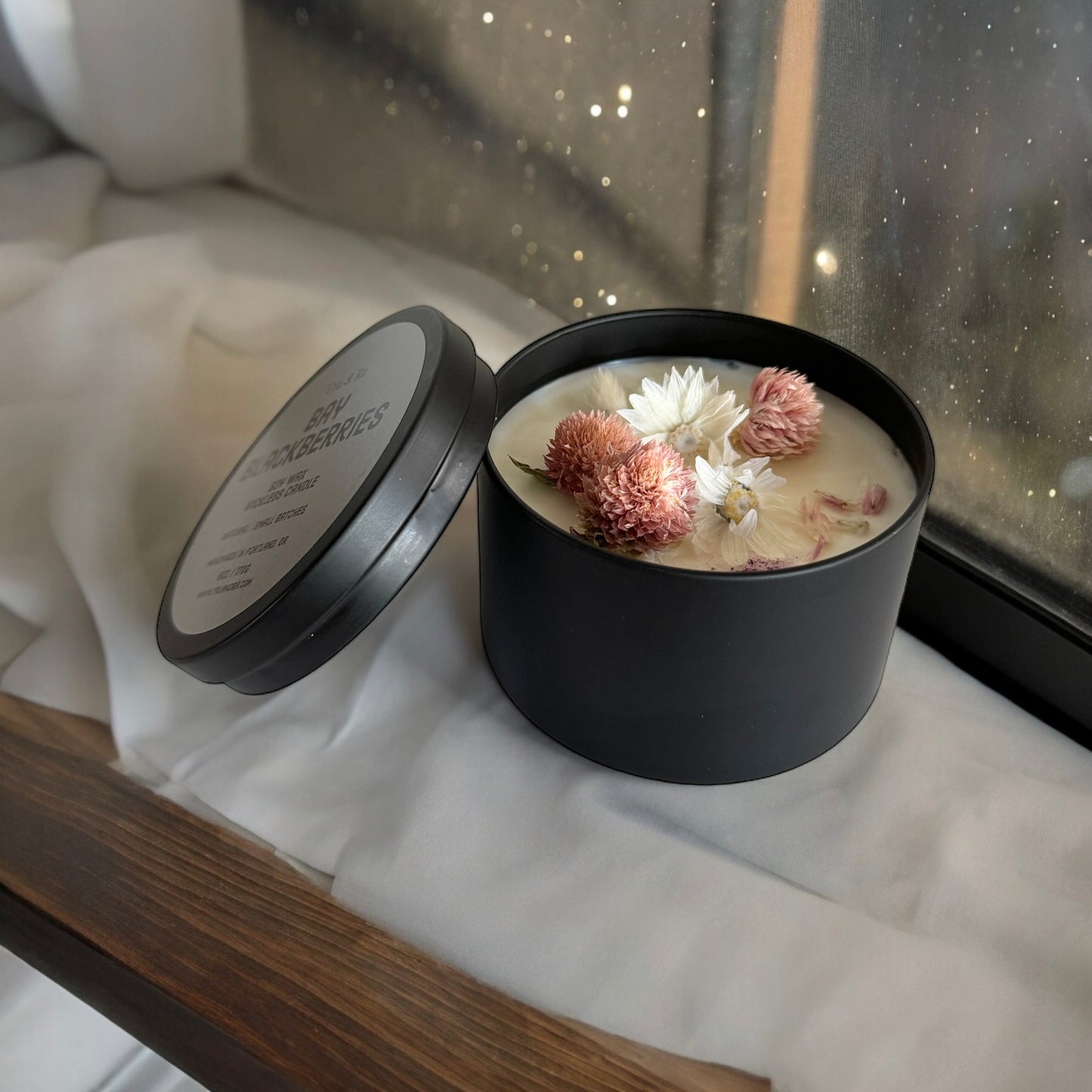 Bay Blackberries - Soy Wax Wickless Candle - Tru & Ra