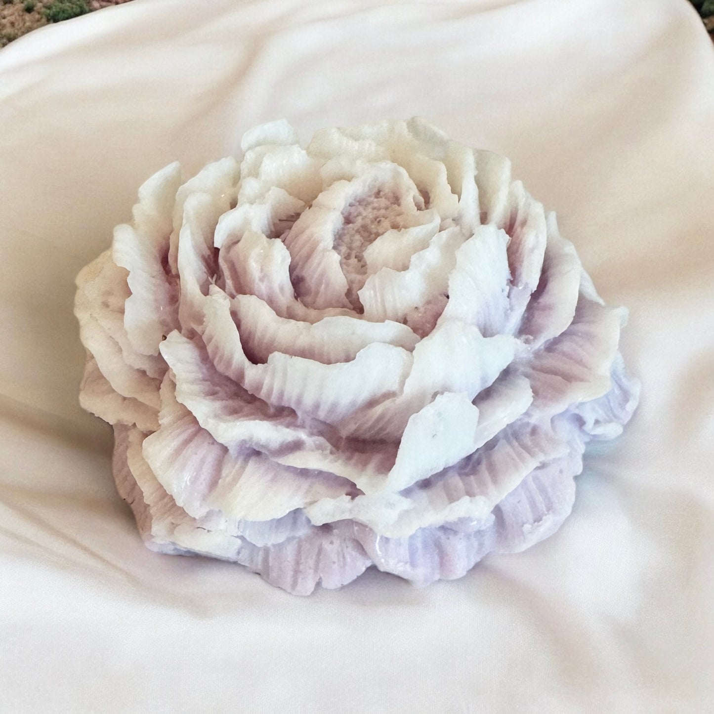 Sandalwood - Triple Butter Peony Flower Soap - Tru & Ra