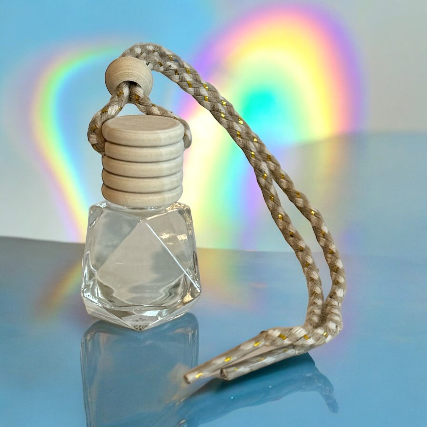 Diamond-Shaped Hanging Car Air Freshener - Tru & Ra