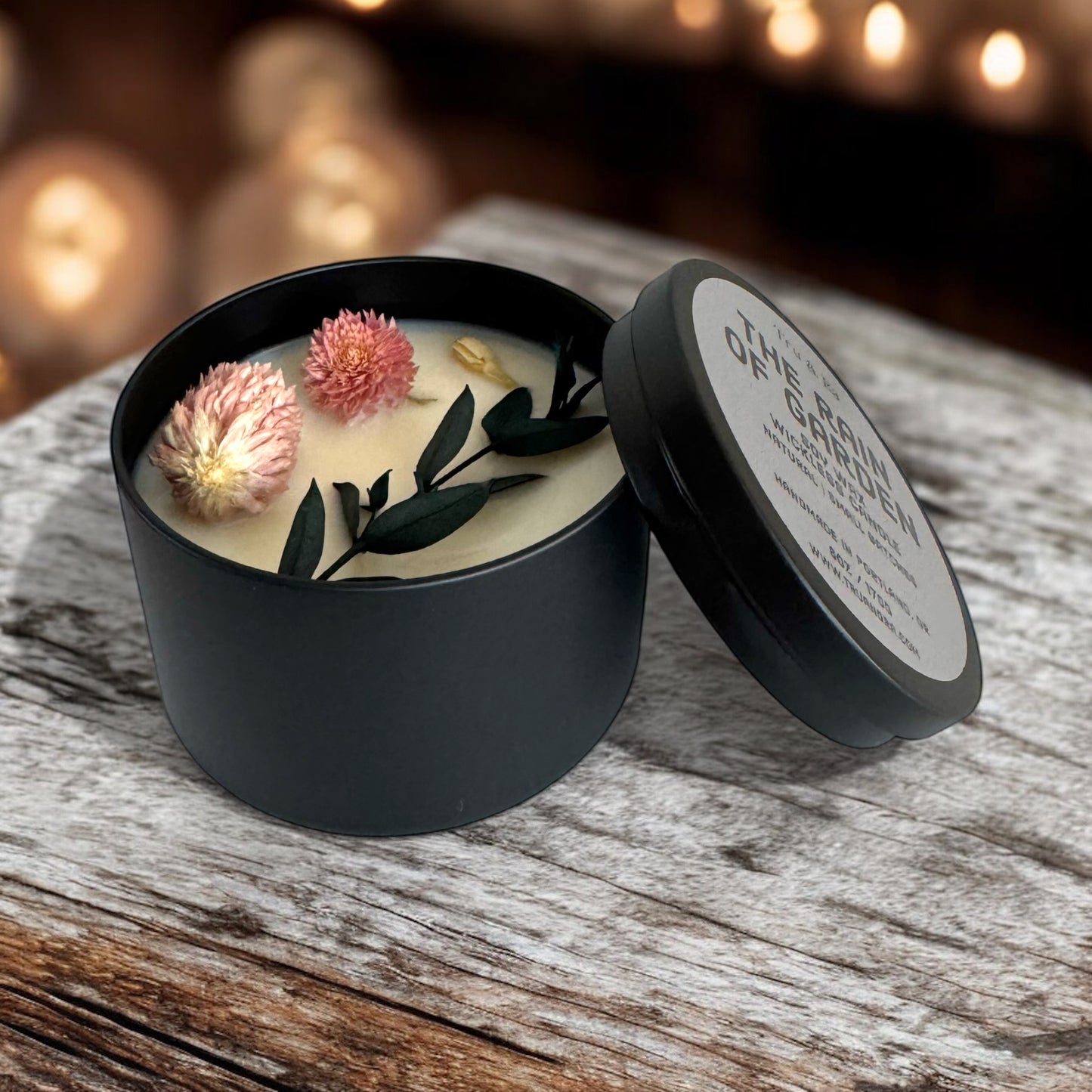 The Rain of Garden - Soy Wax Wickless Candle