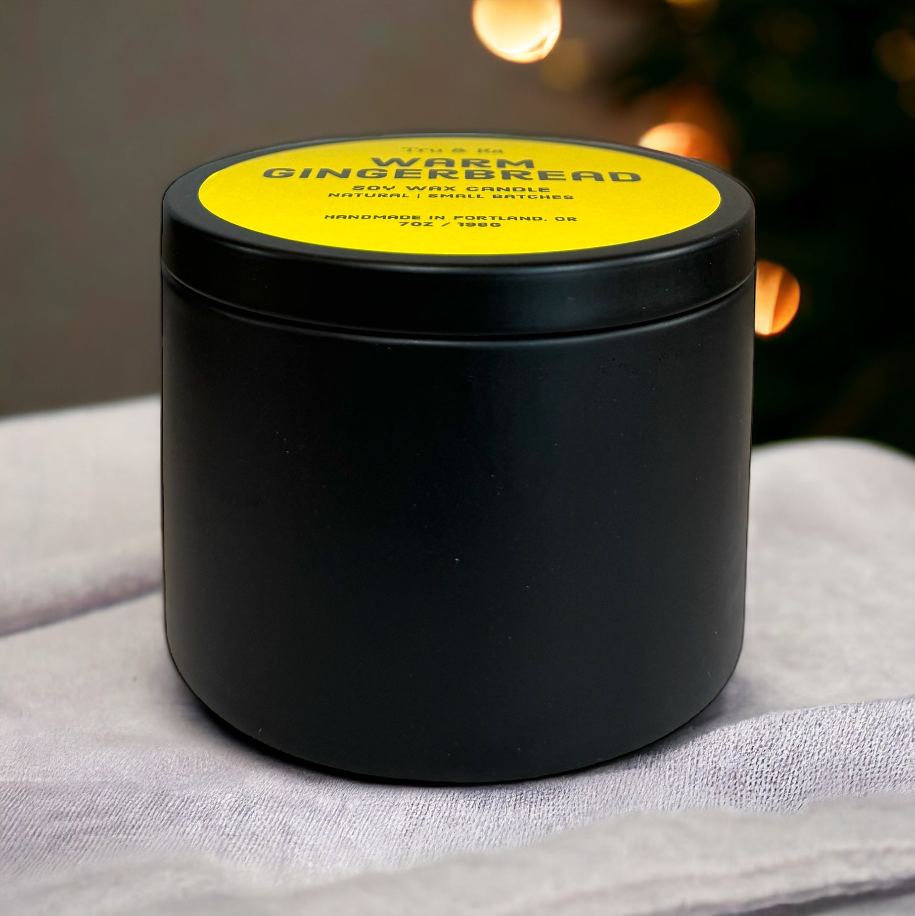 Warm Gingerbread - Soy Wax Candle - Tru & Ra