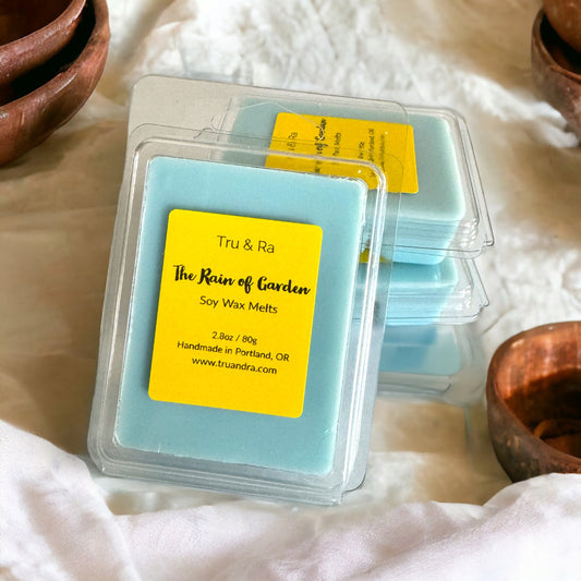 The Rain of Garden - Soy Wax Melts - Tru & Ra