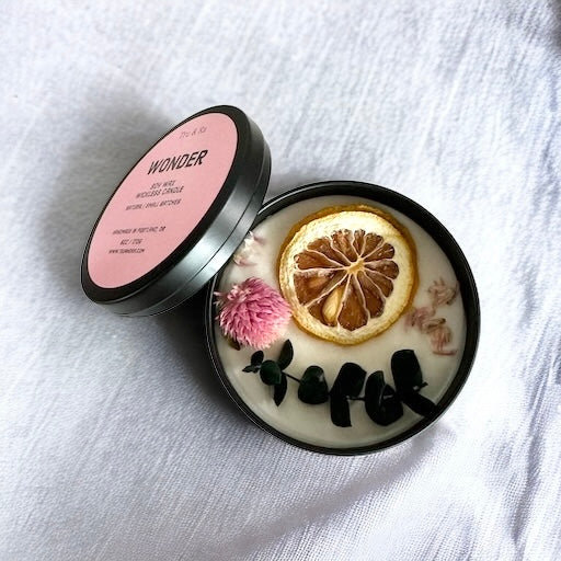 Wonder - Soy Wax Wickless Candle - Tru & Ra