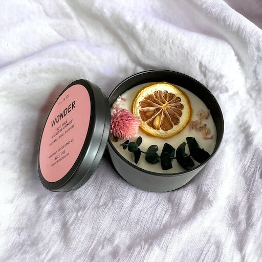 Wonder - Soy Wax Wickless Candle - Tru & Ra