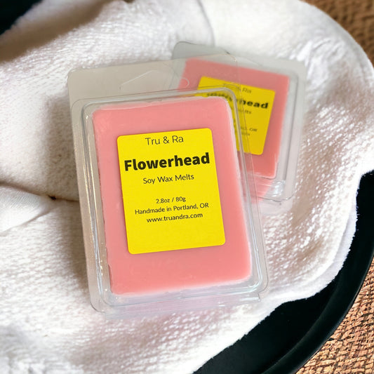 Flowerhead- Soy Wax Melts - Tru & Ra