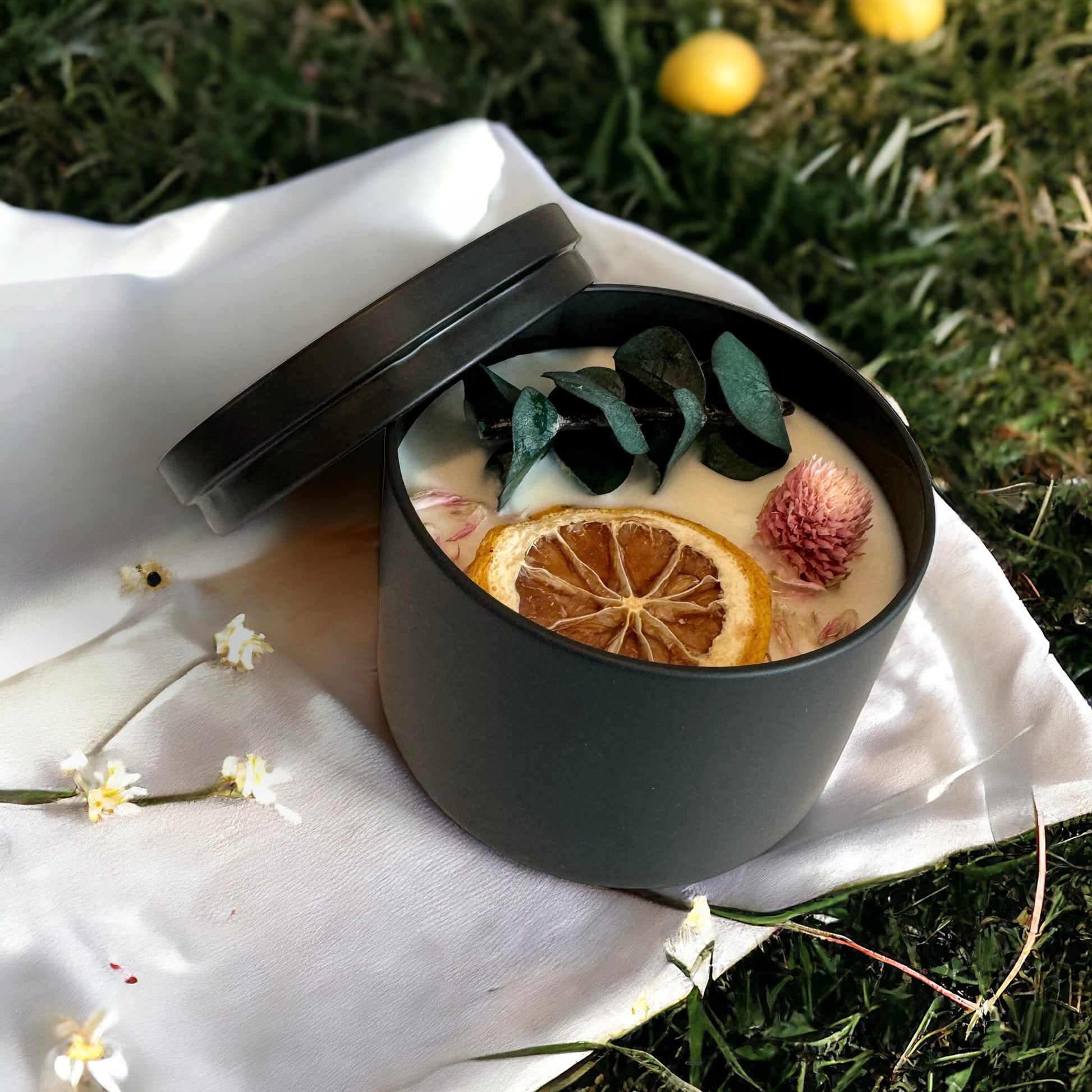 Flowerhead - Soy Wax Wickless Candle - Tru & Ra