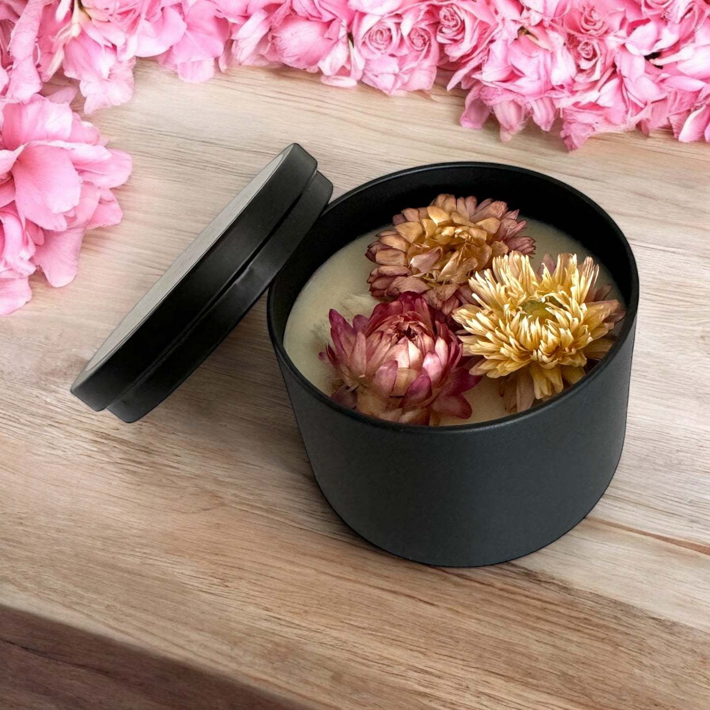 Basil & Neroli - Soy Wax Wickless Candle - Tru & Ra