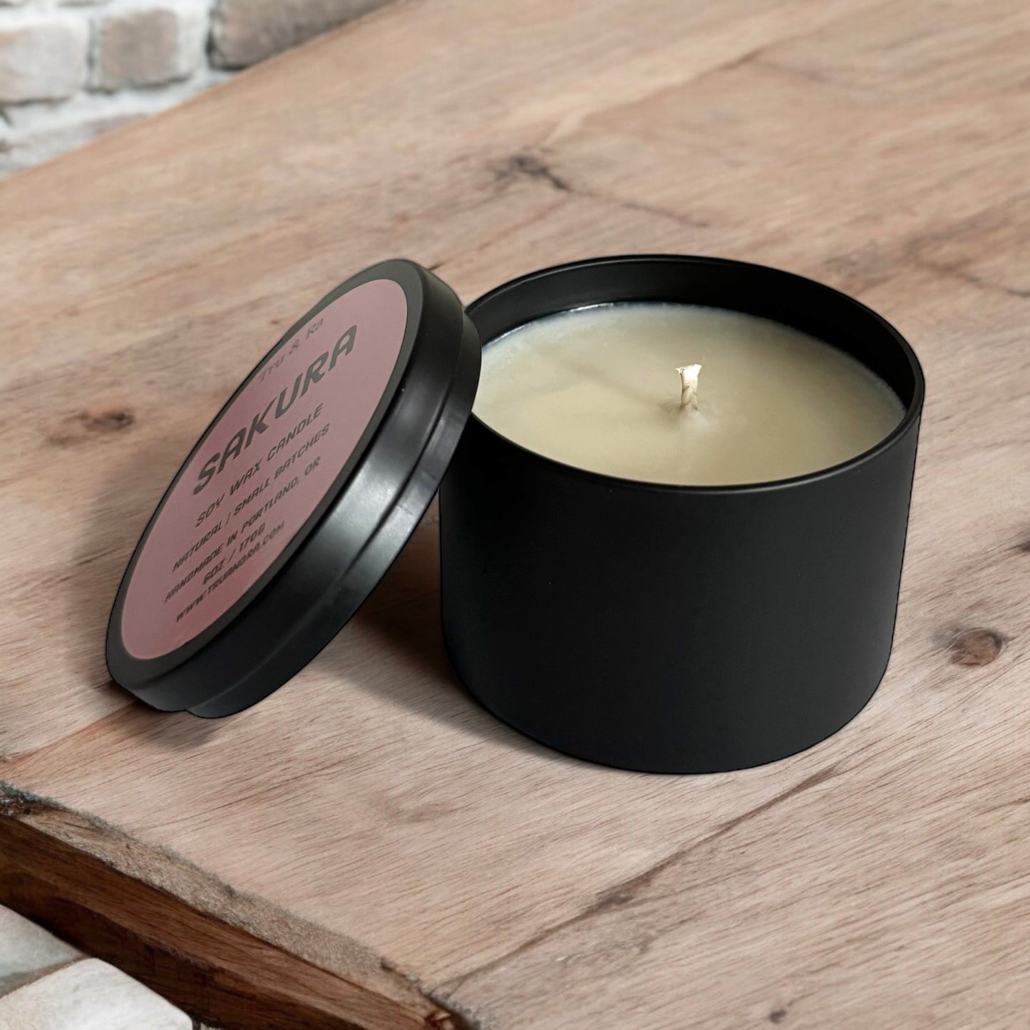 Sakura - Soy Wax Candle - Tru & Ra