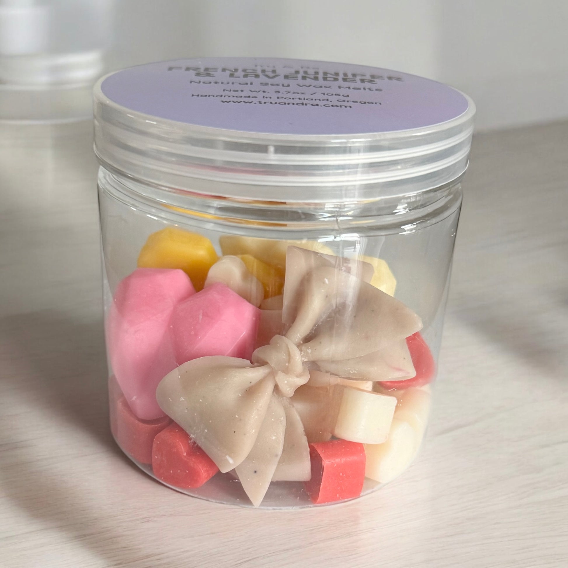 French Juniper and Lavender - Shapes Soy Wax Melts - Tru & Ra