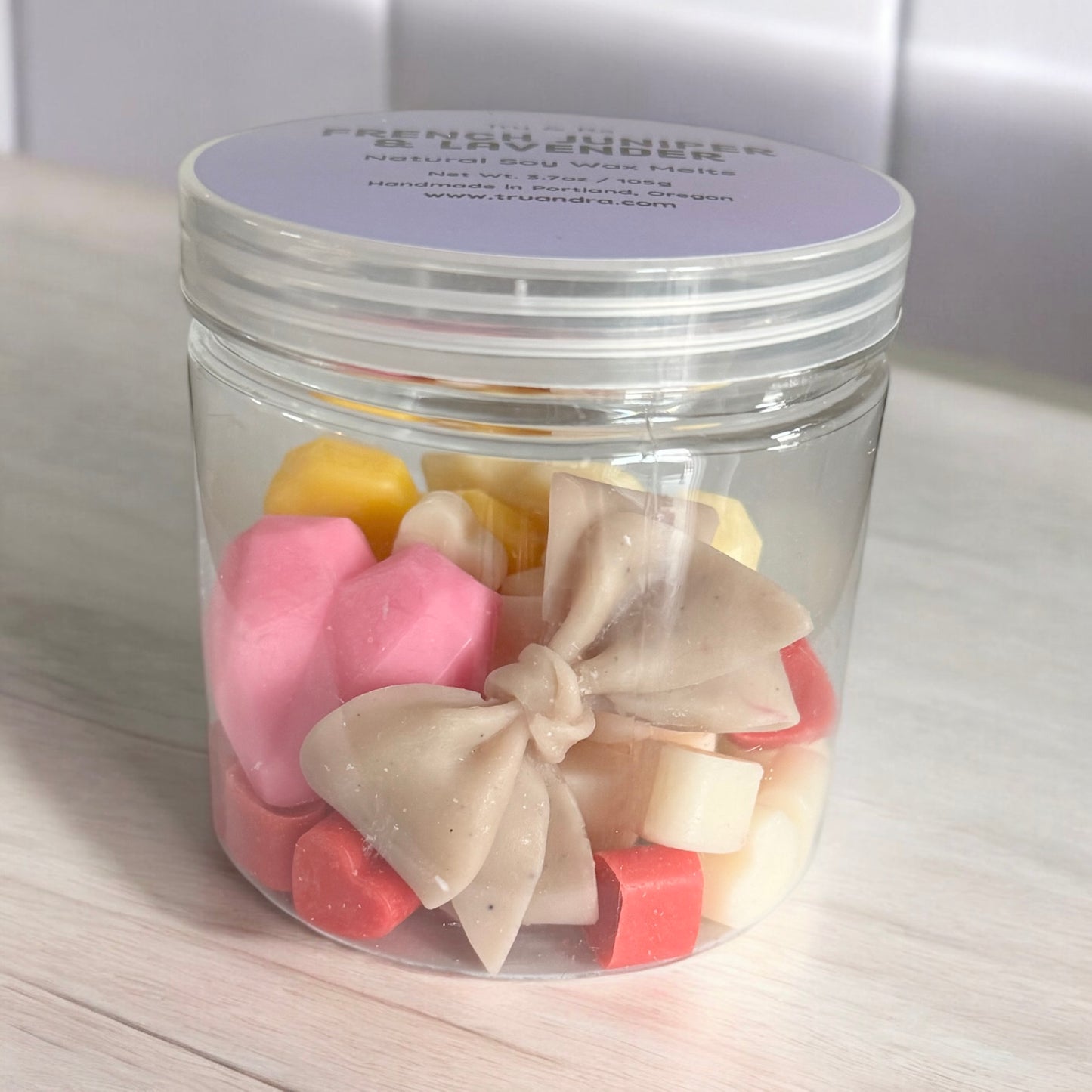 French Juniper and Lavender - Shapes Soy Wax Melts - Tru & Ra
