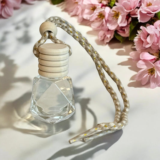 Diamond-Shaped Hanging Car Air Freshener - Tru & Ra