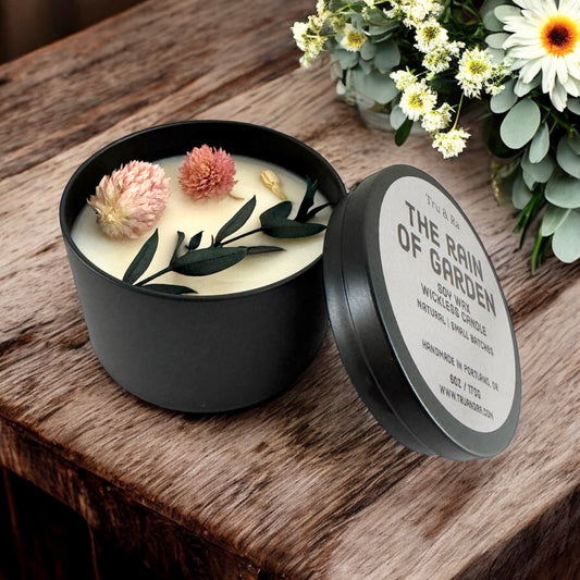 The Rain of Garden - Soy Wax Wickless Candle